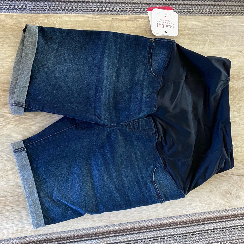 Isabel Maternity Jean Shorts Size 10